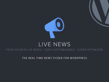 Live News - Real Time News Ticker WordPress Eklentisi