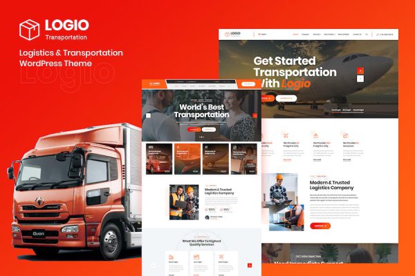 Logio - Logistics & TransportElementor WordPress Teması