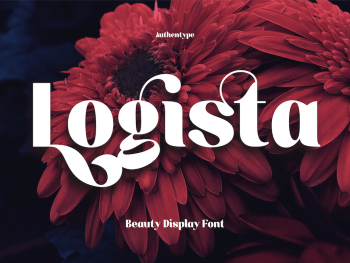 Logista - Beauty Display Font Yazı Tipi