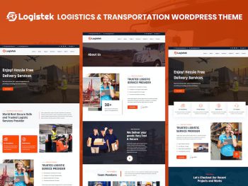 Logistek - Logistics & Transportation WordPress Teması