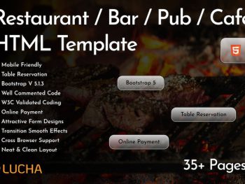 Lucha - Multipage Restaurant HTML Template Yazı Tipi