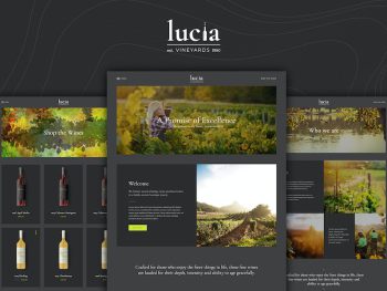 Lucia - Wine WordPress Teması