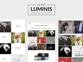 Luminis - Minimal Photography Portfolio Template Yazı Tipi