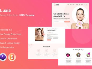 Luxia - Beauty & Spa Center HTML Template Yazı Tipi