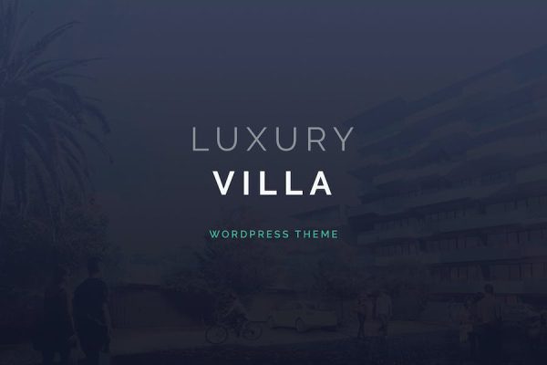 Luxury Villa - Property Showcase WordPress Teması