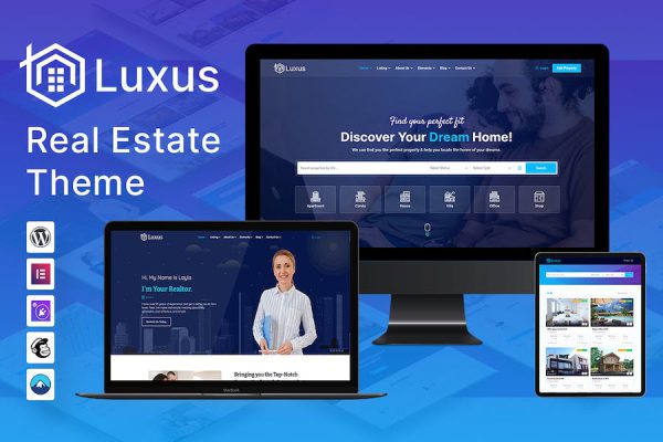 Luxus - Real Estate WordPress Teması