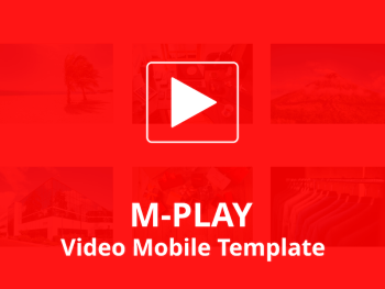 M-PLAY - Video Mobile Template Yazı Tipi