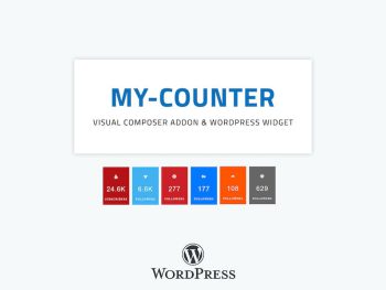 MY-Counter | Visual Composer Addon & Widget WordPress Eklentisi