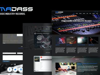 Madass - Music Industry HTML Template Yazı Tipi
