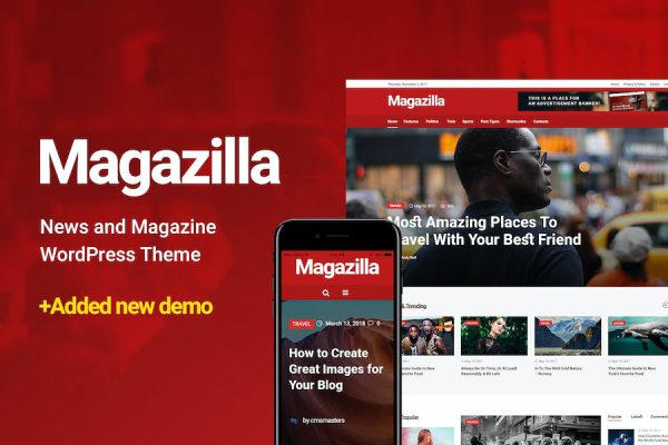 Magazilla - News & Magazine Theme WordPress Teması