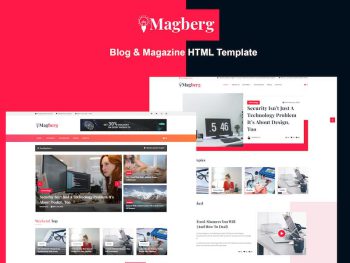 Magberg - Blog & Magazine HTML Template Yazı Tipi