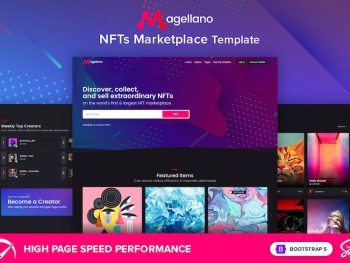 Magellano - NFT Marketplace Template Yazı Tipi