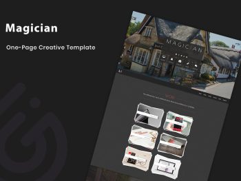 Magician - Responsive Parallax Template Yazı Tipi