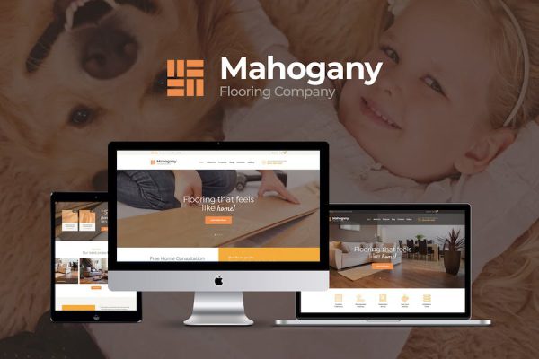 Mahogany WordPress Teması