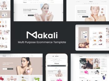 Makali - Cosmetics & Beauty Theme for WooCommerce WordPress Teması