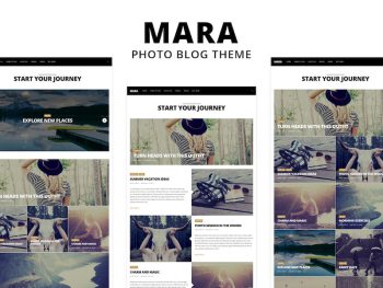 Mara - Photo Stories Blog Travel WordPress Teması