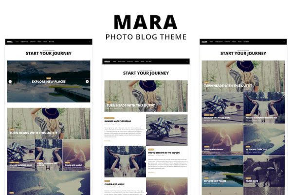 Mara - Photo Stories Blog Travel WordPress Teması