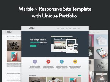 Marble - Flat Responsive HTML5 Template Yazı Tipi