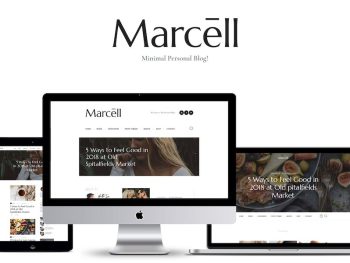 Marcell - Personal Blog & Magazine WordPress Teması