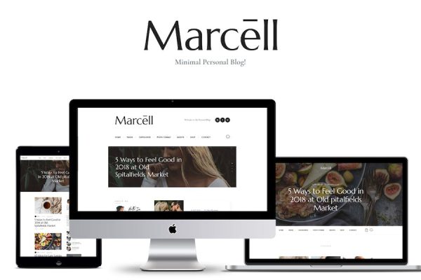 Marcell - Personal Blog & Magazine WordPress Teması