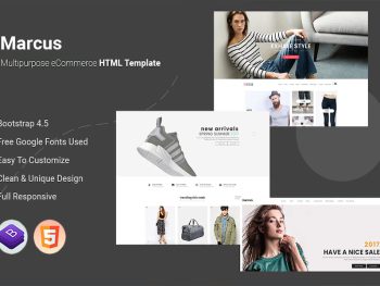 Marcus - Multipurpose eCommerce HTML Template Yazı Tipi