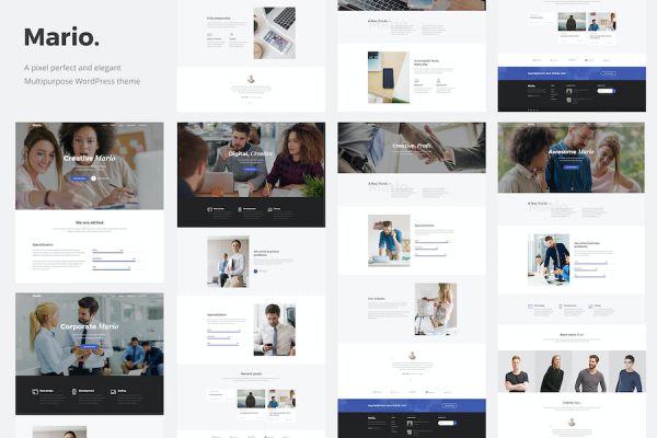 Mario. - Creative Multipurpose WordPress Teması