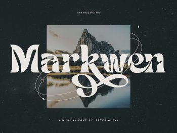 Markwen Unique Serif Font Yazı Tipi