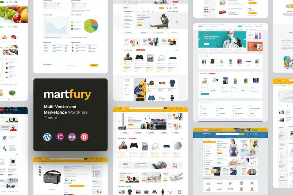 Martfury - WooCommerce Marketplace WordPress Teması