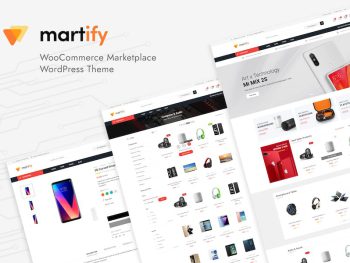 Martify - WooCommerce Marketplace WordPress Teması