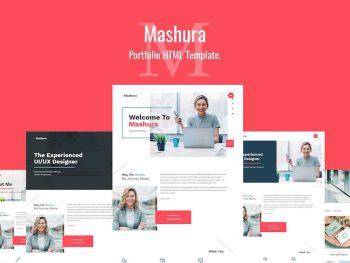 Mashura - Single Portfolio HTML Template Yazı Tipi