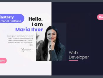 Masterly - Personal Portfolio HTML Template Yazı Tipi