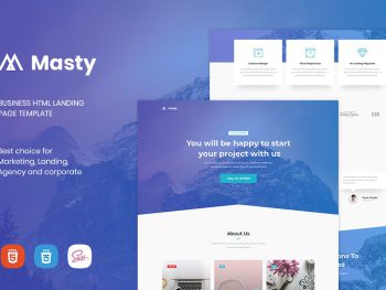 Masty - Business HTML Landing Page Template Yazı Tipi