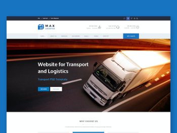 Max Logistics - Transport & Logistics HTML Templat Yazı Tipi