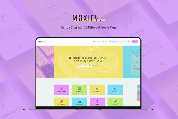 Maxify WordPress Teması