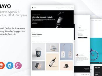 Mayo- Portfolio Template for Creative Professional Yazı Tipi
