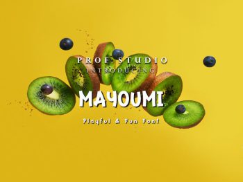 Mayoumi - Playful Font Yazı Tipi