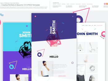 Me - Creative Portfolio & Resume/CV HTML Template Yazı Tipi