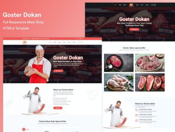 Meat Shop HTML5 Template Yazı Tipi
