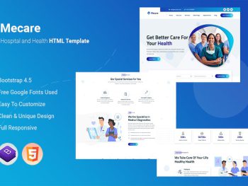 Mecare – Hospital and Health HTML Template Yazı Tipi