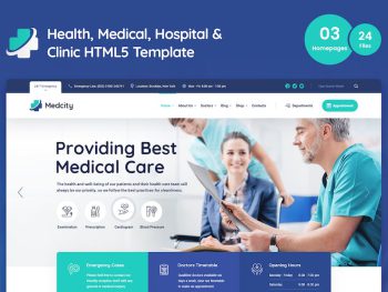 Medcity - Health & Medical HTML5 Template Yazı Tipi