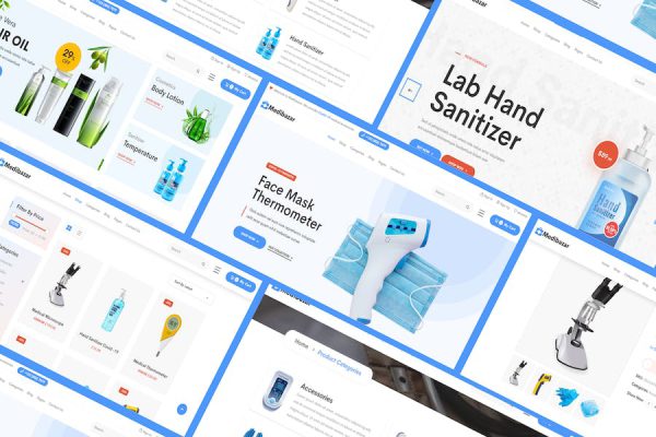 Medibazar - Medical Store eCommerce Theme WordPress Teması