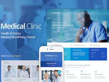 Medical Clinic - Health & Doctor Medical WP Theme WordPress Teması