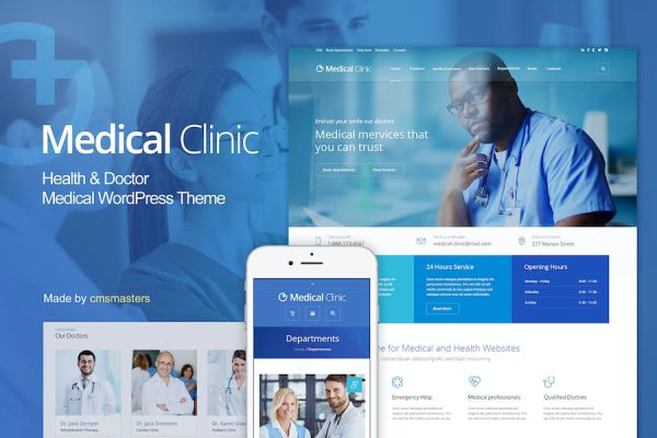 Medical Clinic - Health & Doctor Medical WP Theme WordPress Teması