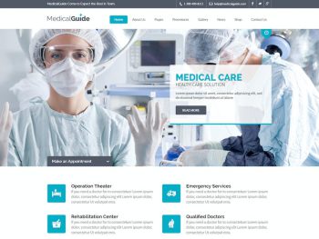 MedicalGuide - Health and Medical Template Yazı Tipi