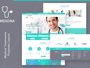 Medicina | Medical & Treatments HTML Template Yazı Tipi