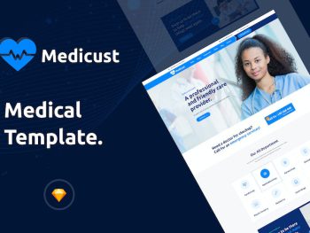 Medicust - Health and Medical Sketch Template Yazı Tipi