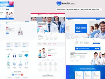 Medihouse - Hospital Medical Caregiver HTML Templa Yazı Tipi