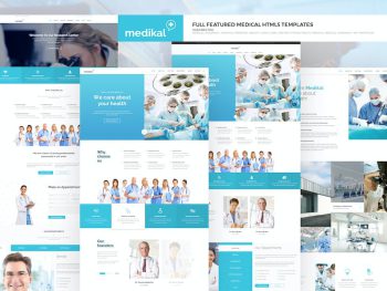 Medikal - Health Care & Medical HTML5 Template Yazı Tipi