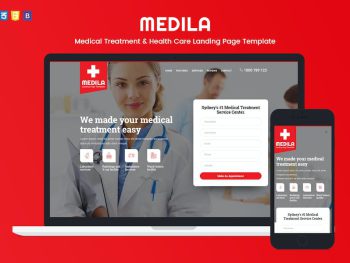 Medila - Medical Treatment & Health Care Template Yazı Tipi