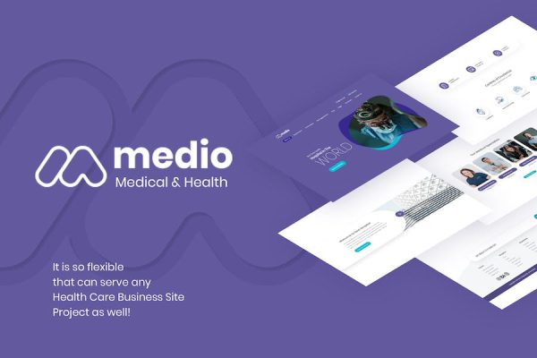 Medio - Medical Organization WordPress Teması